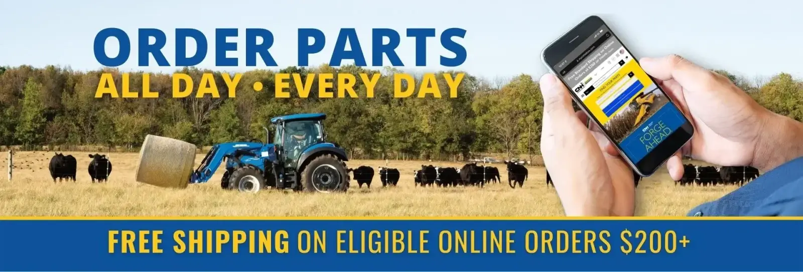 Forrester Farm Equipment Your New Holland dealer since 1976